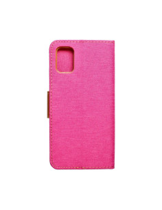 Etui Canvas pour SAMSUNG A51 rose 2