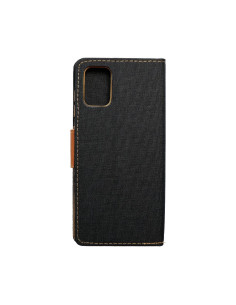 Etui Canvas pour SAMSUNG A71 noir 2