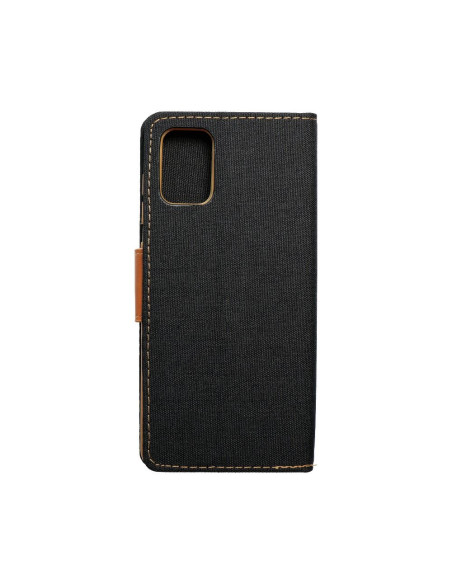 Etui Canvas pour SAMSUNG A71 noir