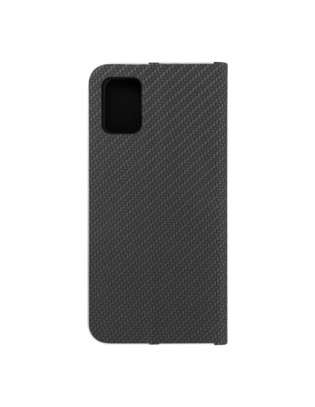 Etui LUNA Carbon pour SAMSUNG A51 noir