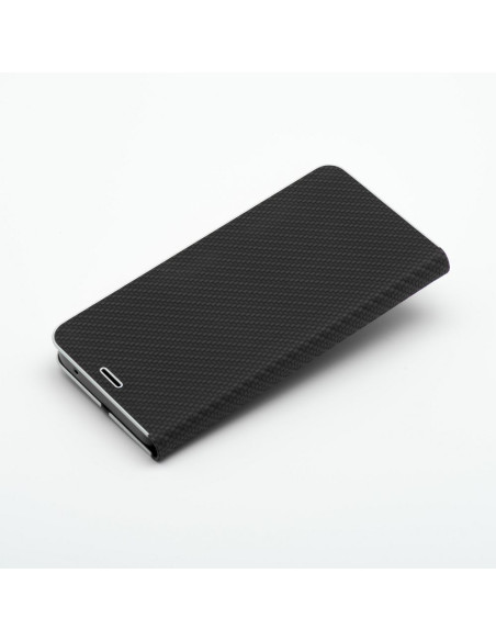 Etui LUNA Carbon pour SAMSUNG A51 noir
