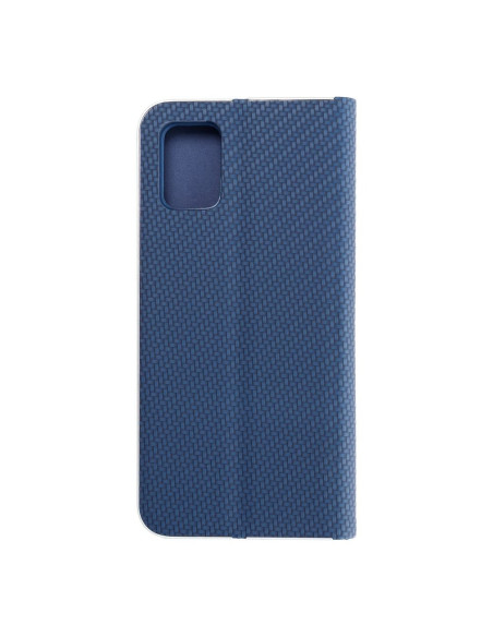 Etui LUNA Carbon pour SAMSUNG A51 blue