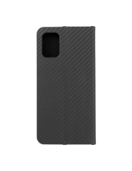Etui LUNA Carbon pour SAMSUNG A71 noir