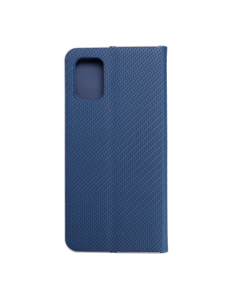 Etui LUNA Carbon pour SAMSUNG A71 blue