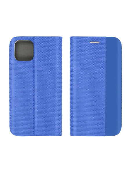 Etui SENSITIVE Book pour SAMSUNG A51 bleu marine