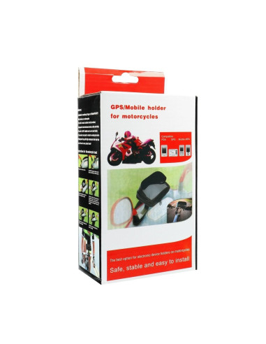 Support vélo/scooter pour guidon avec cache 4,8" - 5,5"