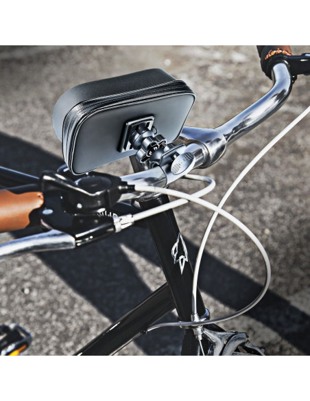Support vélo pour guidon avec cache 4,8" - 5,5"
