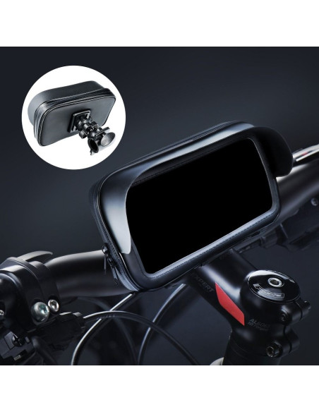 Support vélo pour guidon avec cache 4,8" - 5,5"