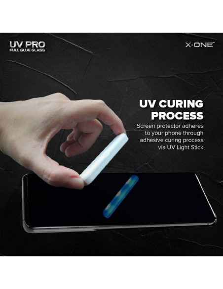 VERRE TREMPE X-ONE UV - SAM Galaxy S20 (case friendly)