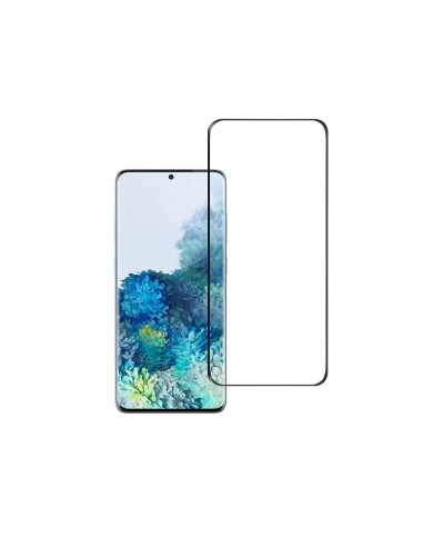 VERRE TREMPE Blue Star 5D - SAM Galaxy S20 Plus (full glue/petite taille) NOIR