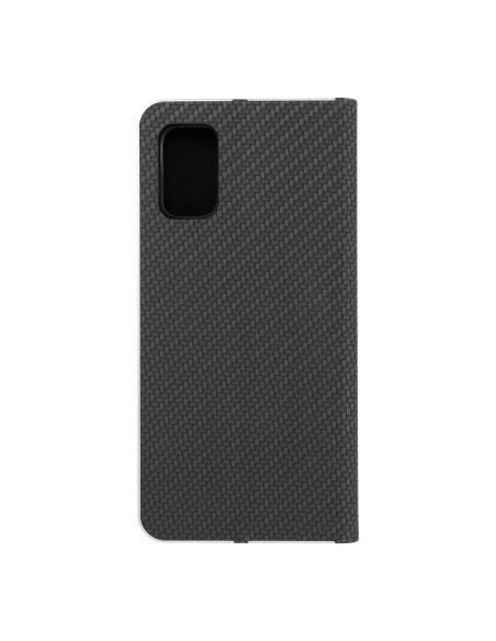 Etui LUNA Carbon pour SAMSUNG A41 noir