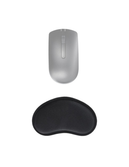 Tapis de souris ergonomique pour le poignet 130x78x25mm / noir