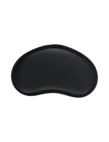 Tapis de souris ergonomique pour le poignet 130x78x25mm / noir