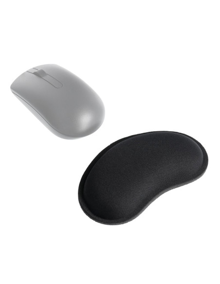 Tapis de souris ergonomique pour le poignet 130x78x25mm / noir