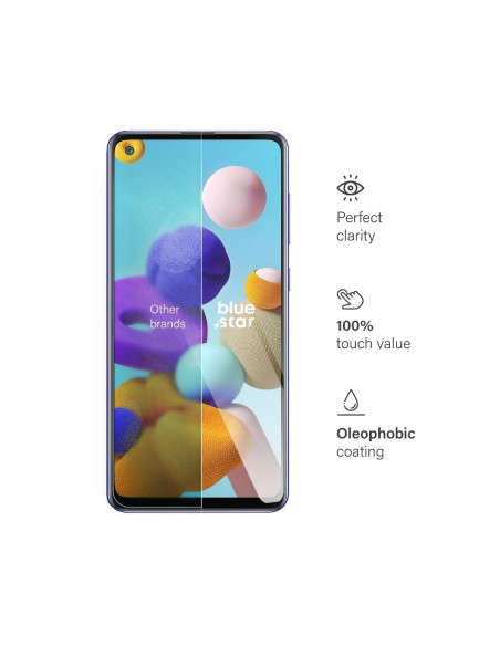 VERRE TREMPE Blue Star- SAM Galaxy A21s