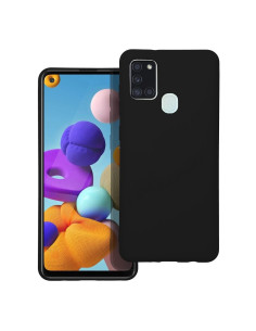 COQUE SILICONE pour SAMSUNG Galaxy A21S NOIR