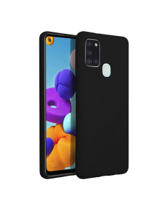 COQUE SILICONE pour SAMSUNG Galaxy A21S NOIR 2