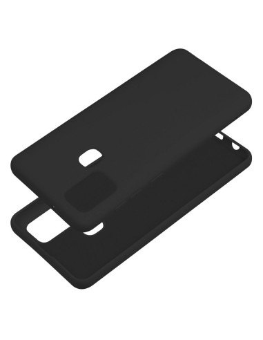 COQUE SILICONE pour SAMSUNG Galaxy A21S NOIR
