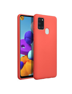COQUE SILICONE pour SAMSUNG Galaxy A21S pêche 2