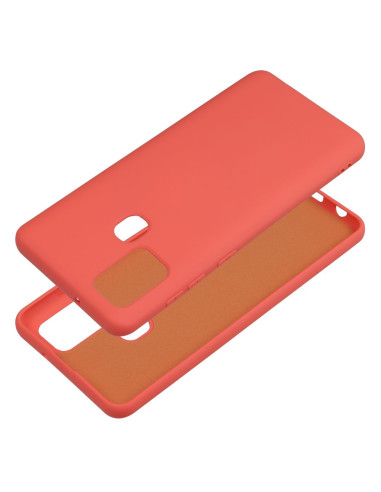 COQUE SILICONE pour SAMSUNG Galaxy A21S pêche