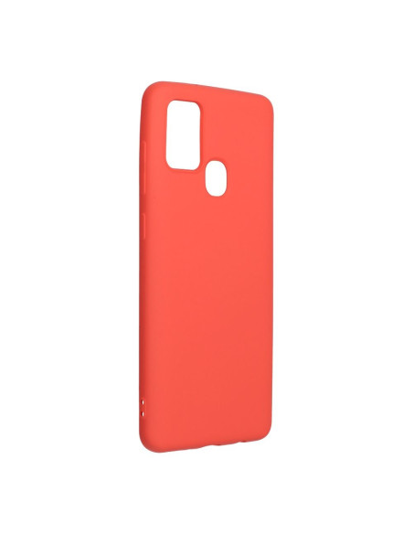 COQUE SILICONE pour SAMSUNG Galaxy A21S pêche