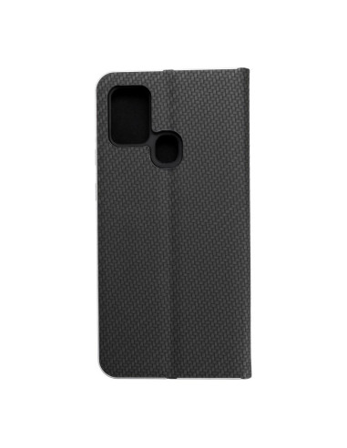 Etui LUNA Carbon pour SAMSUNG A21s noir