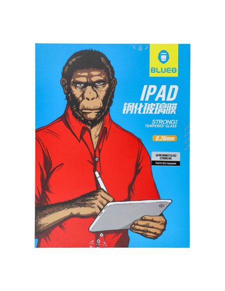 5D Mr. Monkey Glass - iPad Pro 10.5 transprente (Strong HD)