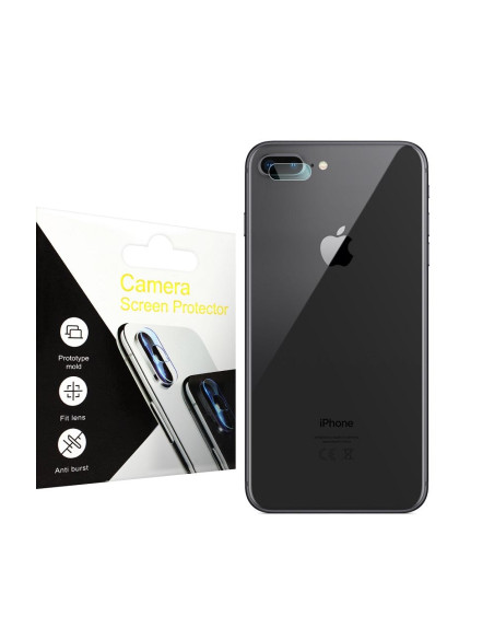 VERRE TREMPE Tempered Glass Camera Cover pour APP iPho 8 Plus
