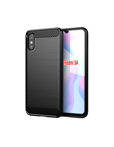 COQUE FORCELL - CARBON pour XIAOMI Redmi 9A / 9AT NOIR