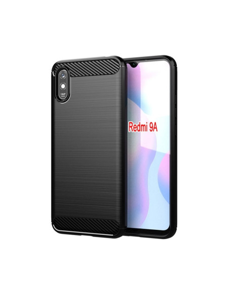 COQUE FORCELL - CARBON pour XIAOMI Redmi 9A / 9AT NOIR