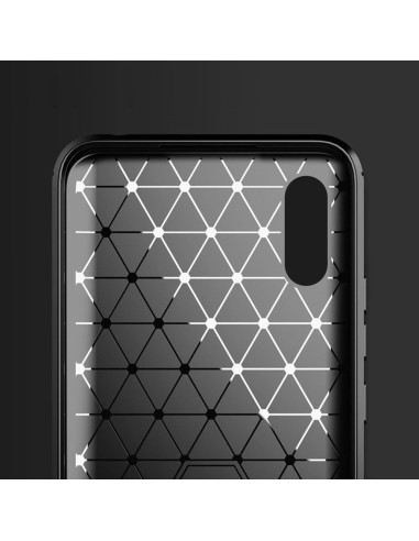 COQUE FORCELL - CARBON pour XIAOMI Redmi 9A / 9AT NOIR