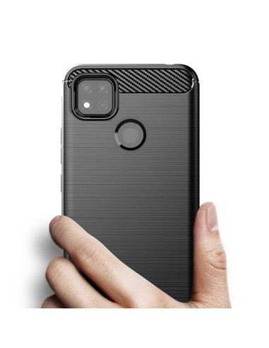 COQUE FORCELL - CARBON pour XIAOMI Redmi 9C NOIR