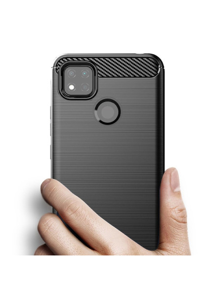 COQUE FORCELL - CARBON pour XIAOMI Redmi 9C NOIR