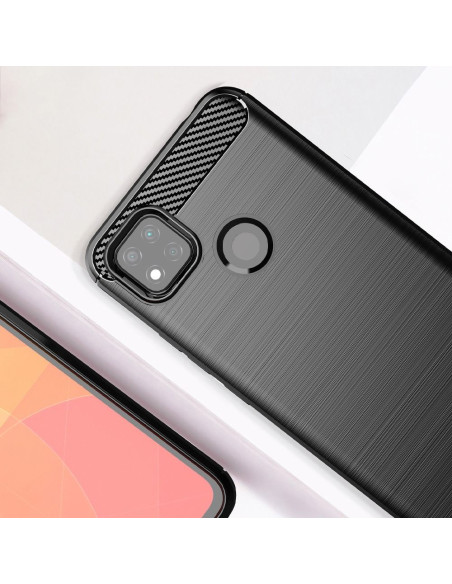 COQUE FORCELL - CARBON pour XIAOMI Redmi 9C NOIR