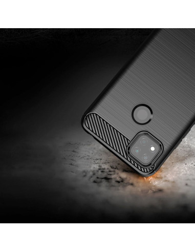 COQUE FORCELL - CARBON pour XIAOMI Redmi 9C NOIR