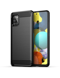 COQUE FORCELL- CARBON pour SAMSUNG Galaxy A51 5G NOIR