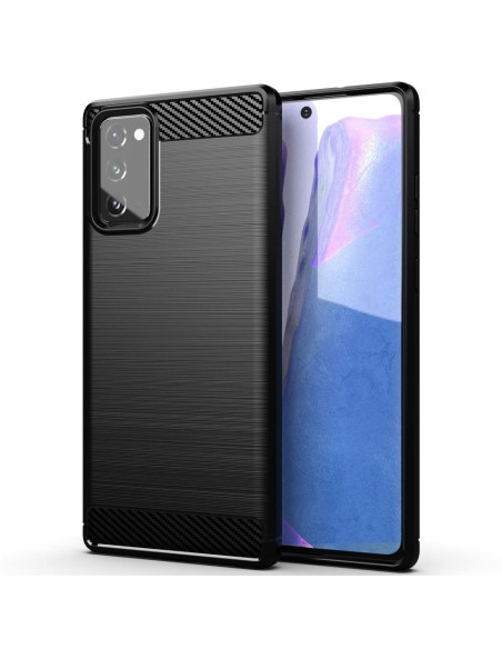 COQUE FORCELL - CARBON pour SAMSUNG Galaxy NOTE 20 NOIR