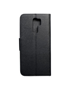 Etui Fancy Book pour XIAOMI Redmi 9 noir 2
