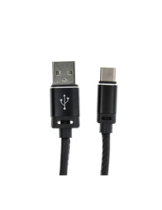 Câble USB - Type C 2.0 C366 1 metre NOIR (embout 8mm) 2