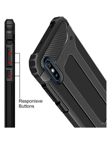 Coque ARMOR pour XIAOMI Redmi 9A / 9AT NOIR