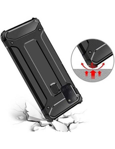 Coque ARMOR pour SAMSUNG Galaxy A21S NOIR