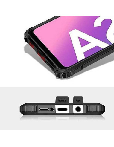 Coque ARMOR pour SAMSUNG Galaxy A21S NOIR