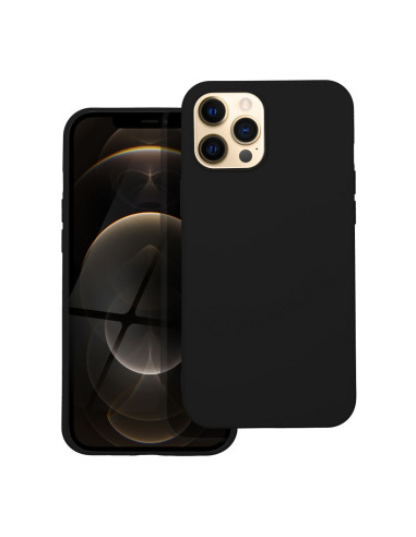 COQUE SILICONE pour IPHONE 12 PRO MAX NOIR