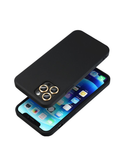 COQUE SILICONE pour IPHONE 12 / 12 PRO NOIR