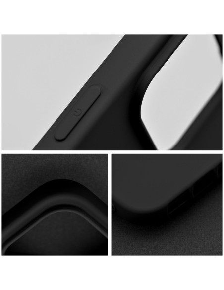 COQUE SILICONE pour IPHONE 12 / 12 PRO NOIR