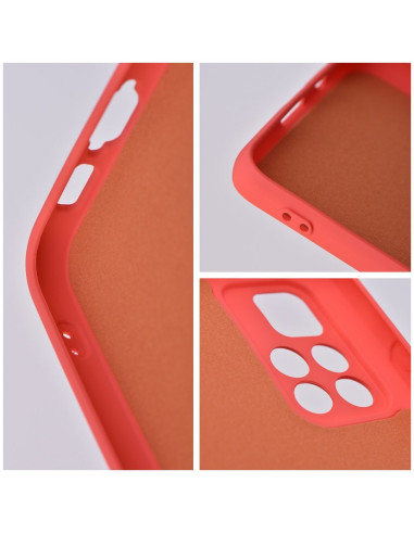 COQUE SILICONE pour XIAOMI Redmi NOTE 9S / 9 PRO pêche