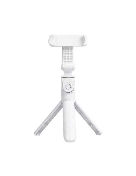 Perche selfieavec telecommande bluetooth tripod blanc SSTR-12