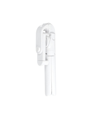 Perche selfieavec telecommande bluetooth tripod blanc SSTR-12