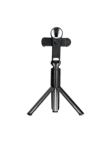 Perche selfie evec telecommande bluetooth tripod avec un moiroir noir SSTR-11