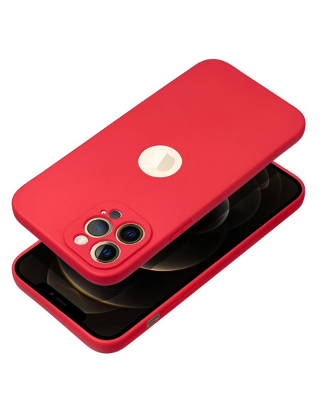 Coque SOFT pour IPHONE 12 PRO MAX rouge